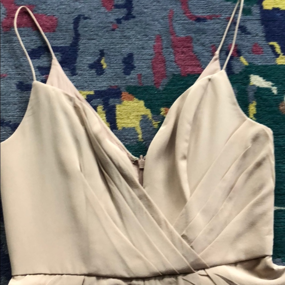 Zimmerman blush deep cleavage romper  w pockets - Picture 2 of 8